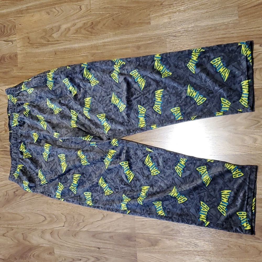 Batman DC Aeropostale Pajama Pants Mens Size L Super Soft